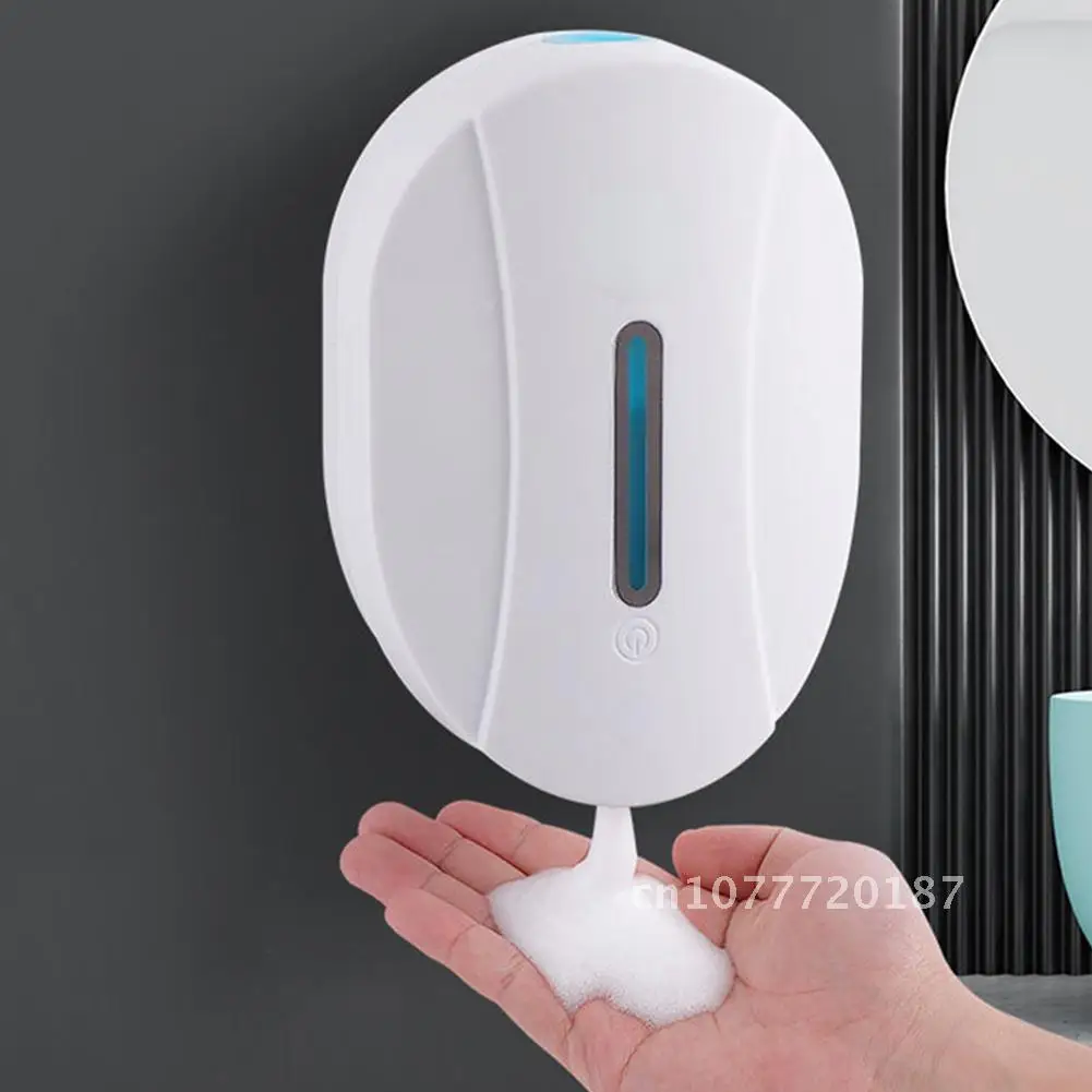 

550ml Wall-mounted Touchless Automatic Sensor Liquid Soap Dispenser Foam Hand Washer Sanitizer Gel Alcohol Spray Accessories