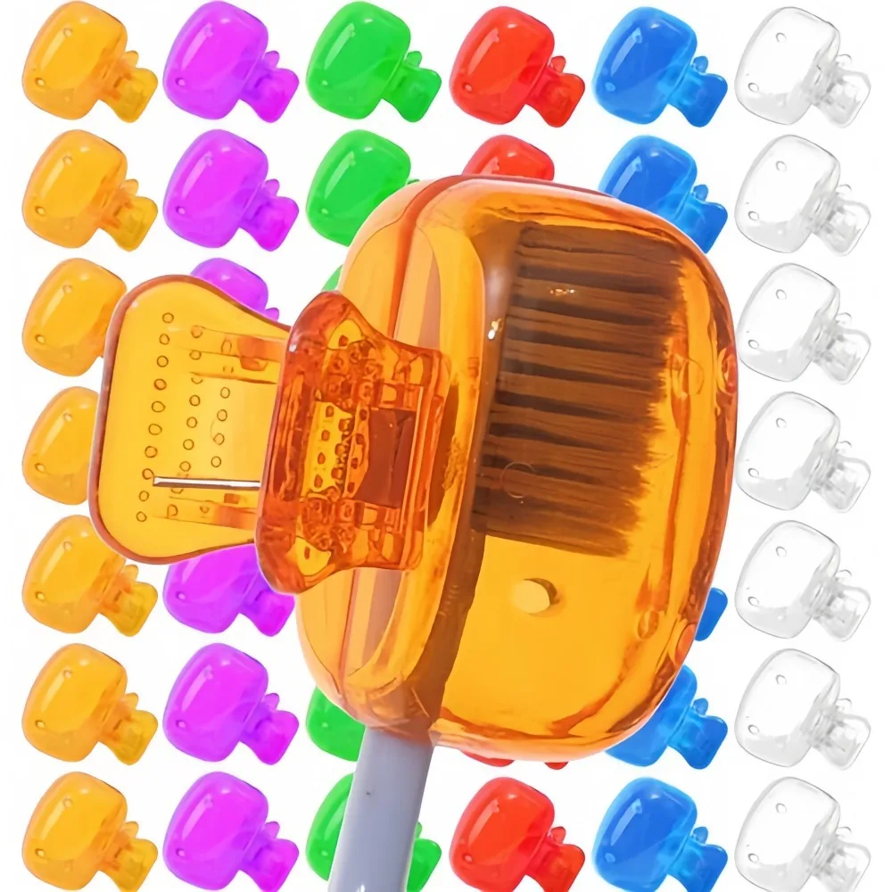 Cubiertas Protectoras Para Cepillo De Dientes – Juego De 4/6/8 Piezas (ABS) Tapa Higiénica De Viaje Multicolor