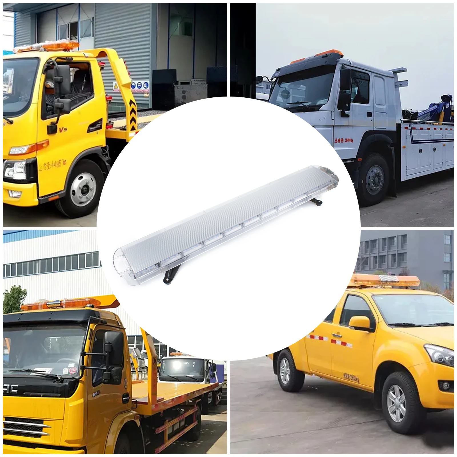 

96 LED Lights Tape Tow Truck Lights Bar Blinkry Cop Led Strip Light Strobe Emergency Flashing Warning Light Car Accessories