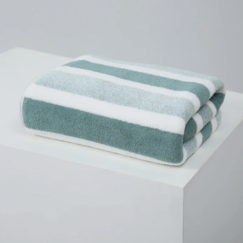 1PC Thickened Absorbent Bath Towel Soft Face Towel for Home Hotel Travel Use Cotton Wash Cloth