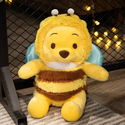 thumbnail image 1 of Disney Bee Winnie The Pooh juguetes de peluche para niños, almohada Kawaii, oso de Anime, juguetes de peluche para niños, regalos de cumpleaños y Navidad, 50cm, 1 of 5