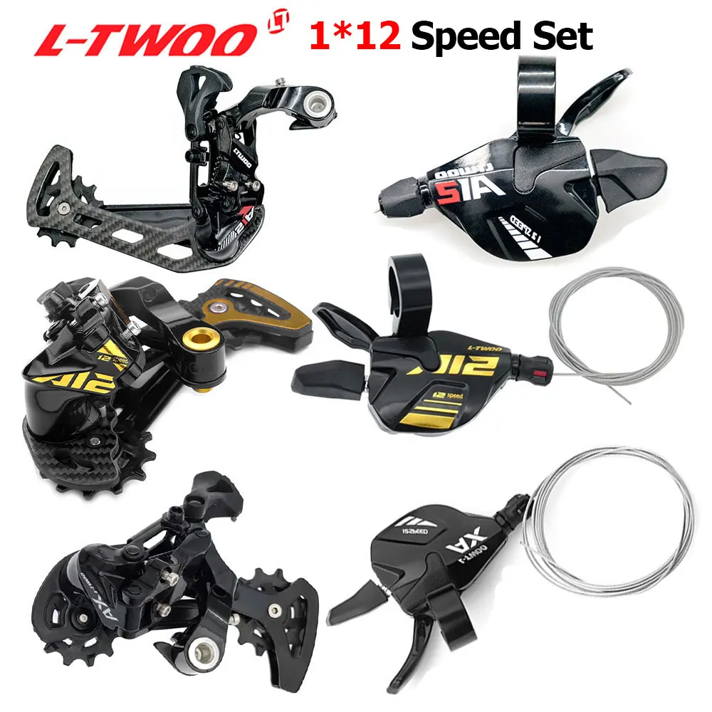 LTWOOAXAT121x12SpeedDerailleurGroupsetTriggerShifterRear