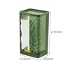 Multipurpose Tissue Box Transparent Rectangular Tissue Storage Box Bathroom Wall Mounted Toilet Paper Case Desktop Napkin Box 6
