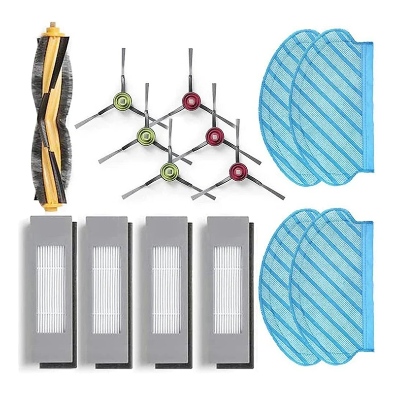 

Hepa Filter Main Side Brush Mop Cloth For Yeedi 2 Hybrid Vacuum Cleaner Spare Parts