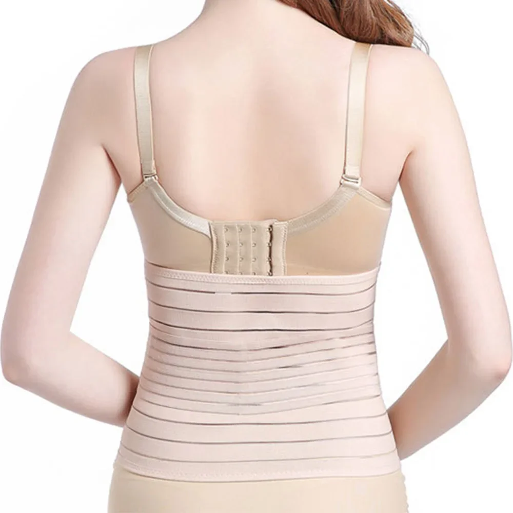 Waist Trimmer Belt-Postpartum Postnatal Recoery Support Girdle Belt Pregnancy After Birth Slimming Belt Women Waist Back Band