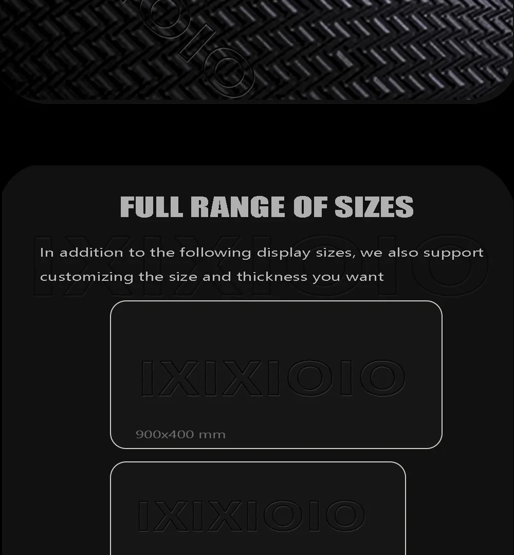 Underwater world stitched edge mouse pad detail