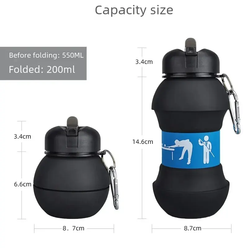 Fitness billiards bottle + 550ml