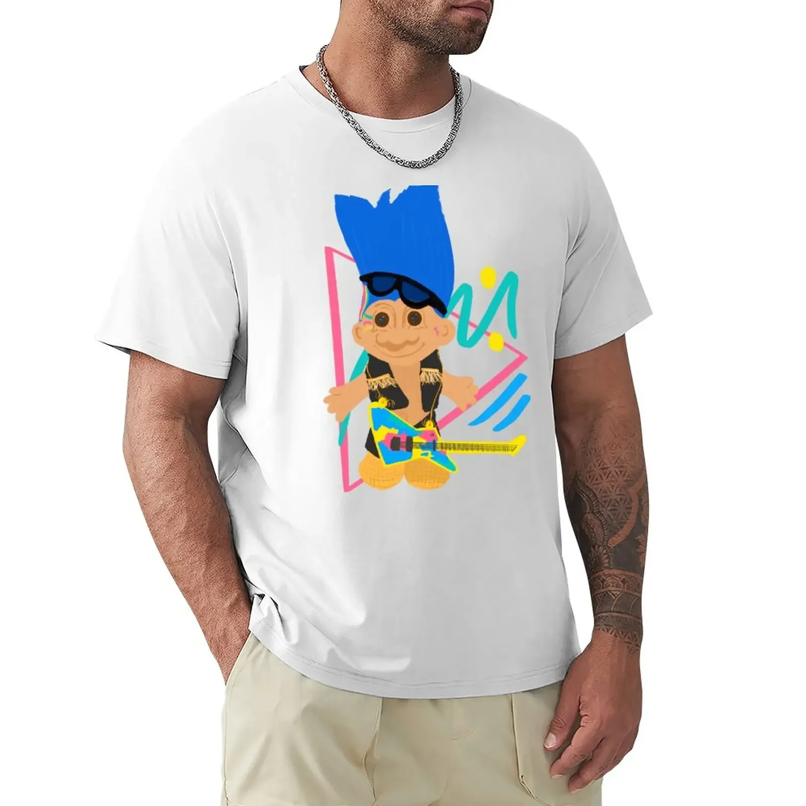 Rock'Ndtroll T-Shirt Ad Asciugatura Rapida Ragazzi Animal Print Blacks Mens T-Shirt Pack