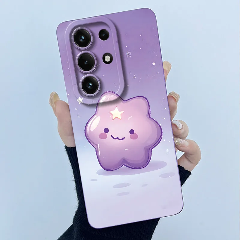 Simplicity Oil Painting Floral Silicone Soft Shockproof Back Cover