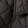 Mens Bomber Jackets Diamond Quilted Fall Winter Rib Varsity Lightweight Winter Coat Waterproof Thermal Outdoor Jacket 4