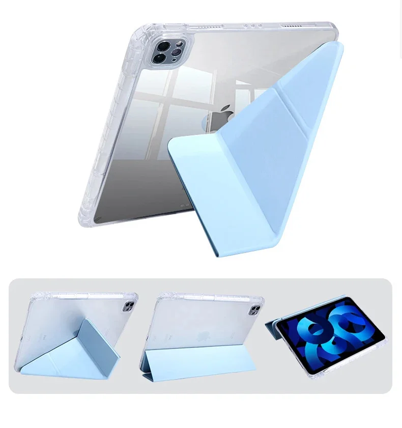 Sleek and Durable iPad Case with Pencil Holder