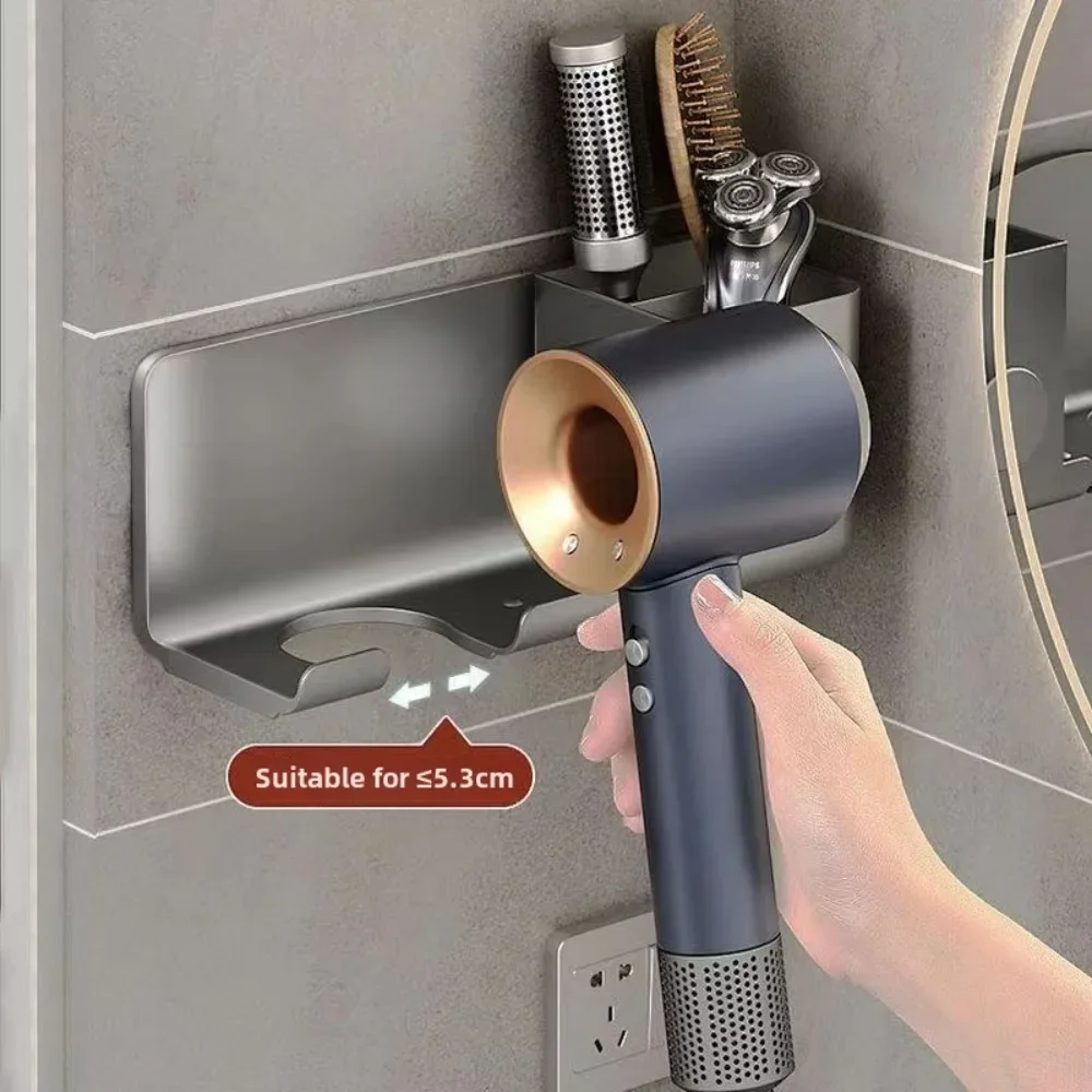 Hair Dryer Holder Hair Tool Holder Bathroom Accessories 2025 Hair Dryer Holder Wall Dryer Cradle