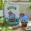 New Creative Fun Cartoon Characters Micro Diamond Building Blocks Cactus Nano Brick Potted Plant Building Educational Toy Gift 14