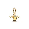 Glow-in-the-dark Firefly Sparkling Bee Red Ladybird Dangle Charm Beads Fit Original 925 Sterling Silver Bracelet Jewelry 5