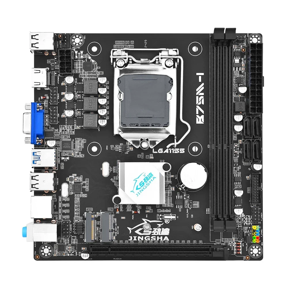 JINGSHA mini itx B75 Motherboard LGA 1155 itx mainboards support