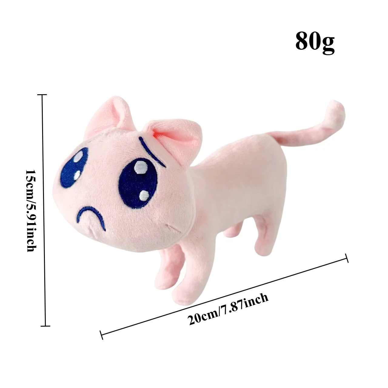 Adorable Pink Angel Sauce Emoji Plush Doll Toy