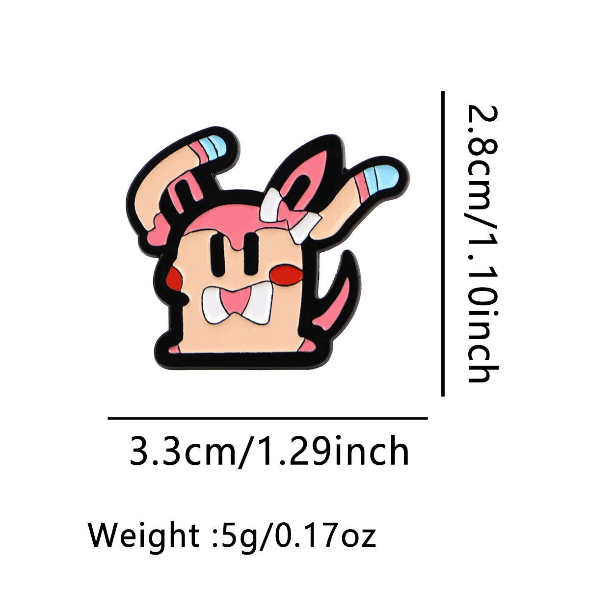 Whimsical Gengar Enamel Lapel Pin for Accessories and Collectibles