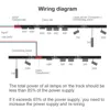 20 Type Smart Magnetic Track Light Tuya Zigbee DC48V LED Downlight Spot Flood Grille Lamps Mordern Home Living Room Black White 6