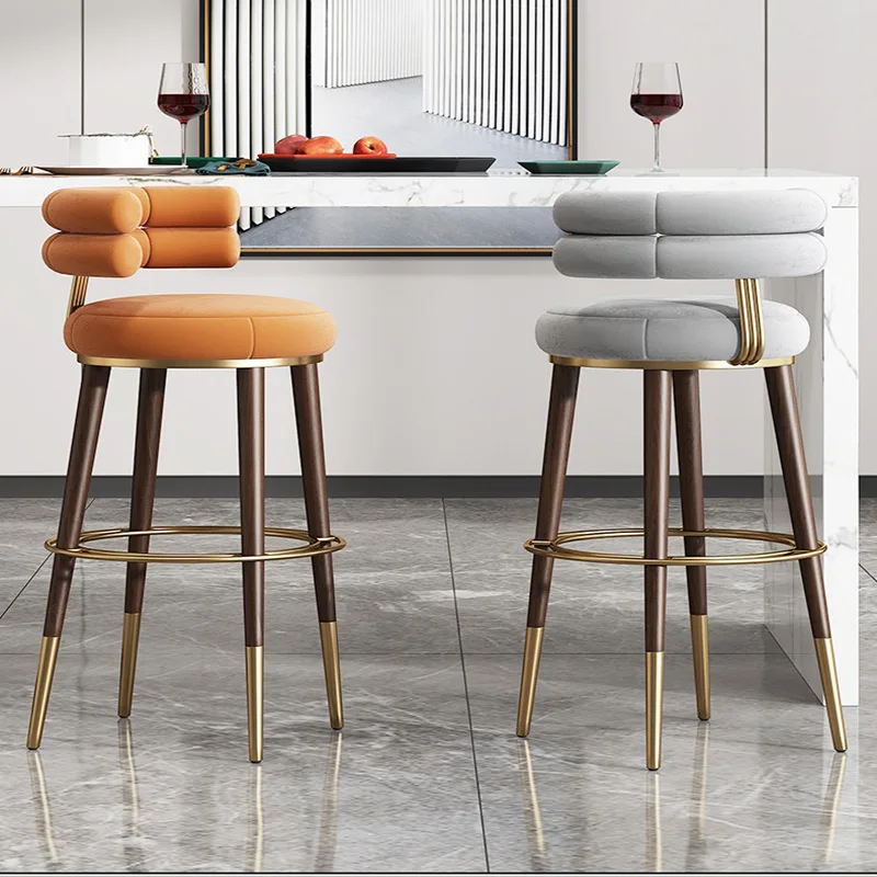 

Reception Dining Chairs Accent Design Gaming Puff Bar Accessories Tall Designer Chair Counter Throne Barkrukken Bar Furniture