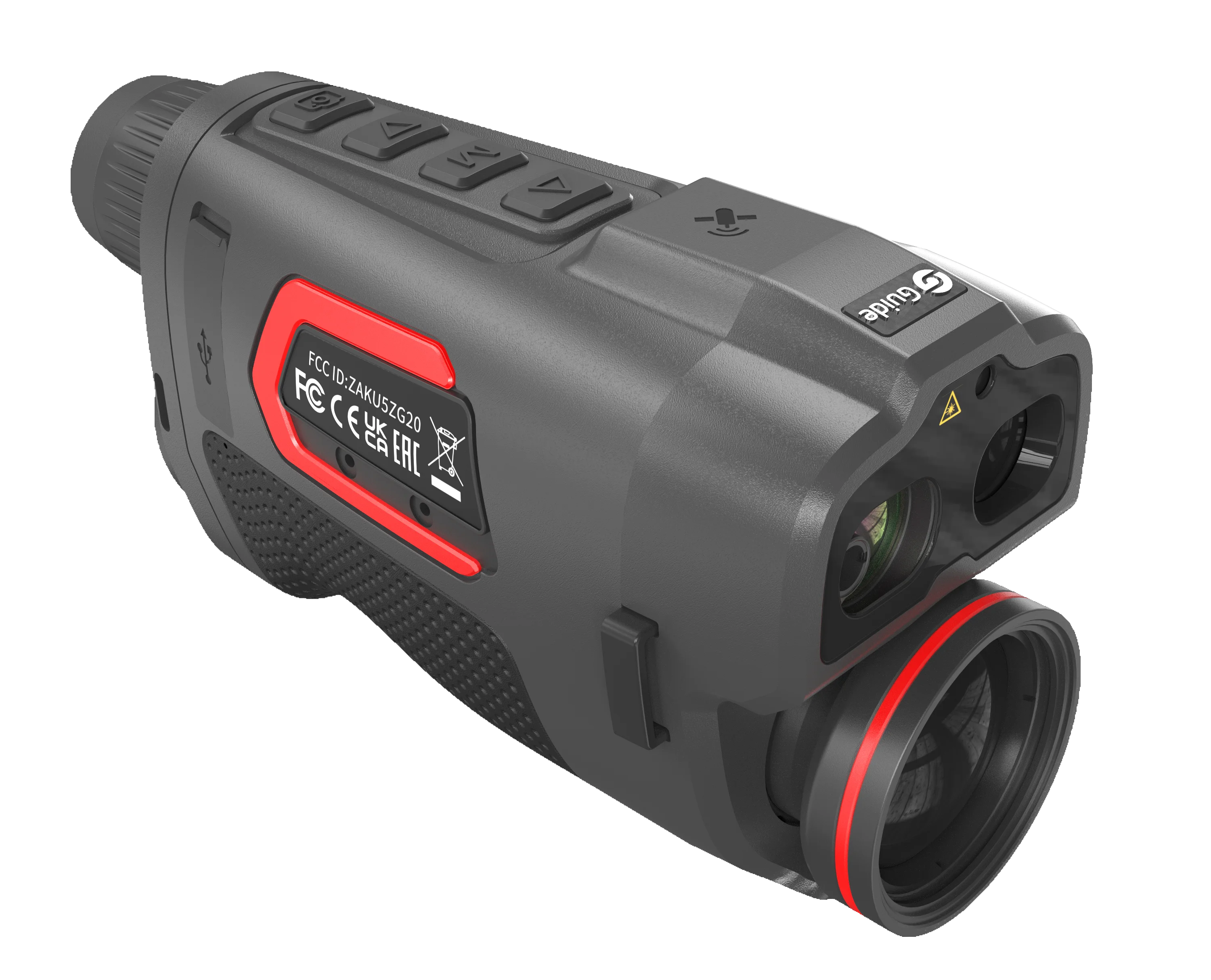 Guide TL450 400*300 TL650 640X480resolution Digital LRF AMOLED display Multispectral Fusion Thermal Monocular Outdoor Adventure