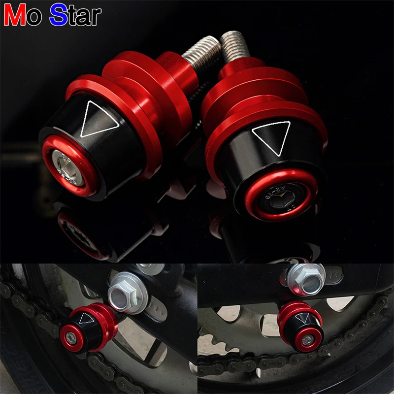 Per Triumph Tiger Sport 660 Trident 660 Tiger 900 800 1200 Accessori Moto Cnc M8 Forcellone Bobine Slider Stand Screw