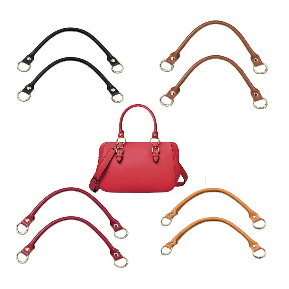 PU Leather Short Bag Strap Women Handbag Handle Detachable DIY Bag Belts Replacement Bag Accessories DIY Wallet Purse Making