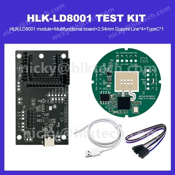 수위 감지용 레이더 모듈 고정밀 범위 센서 HLK-LD8001, 79G mmwave, 무료 배송