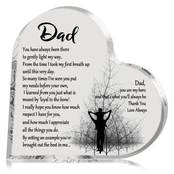 Acrylic Plaque for Dad 1