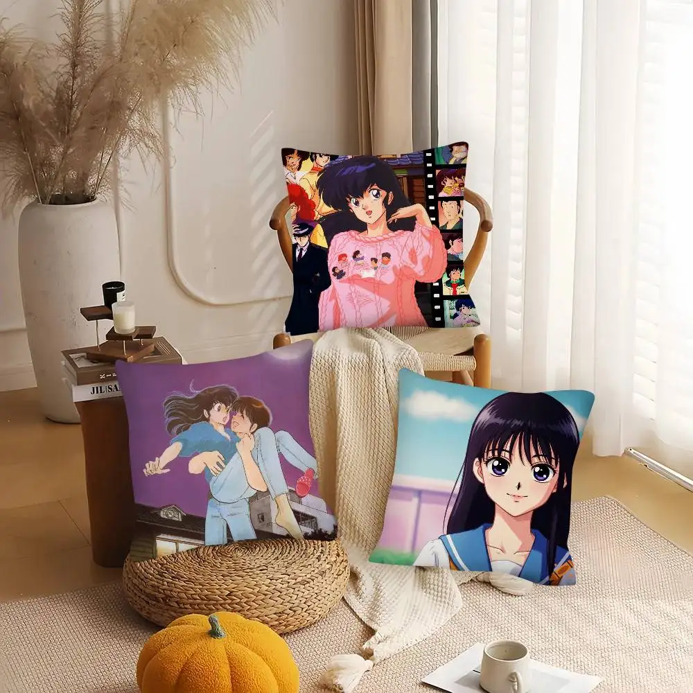 1pc Anime Maison Ikkoku 베개 케이스 패션 스퀘어 베개 커버 침실 소파 룸 인테리어 레저