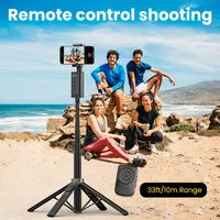 AOCHUAN Smart M3 Handheld Selfie Stick Equipped With AI Tracking And 360° Rotation Without Blind Spots For Smartphone Photograph - Image 6