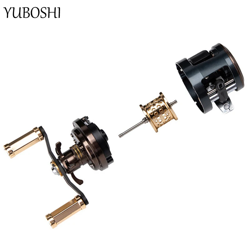 Yuboshi 5.0:1 Hot Sale Super Smooth Casting Fishing Reel For Pike/sea Bass  2+1bb High Quality Drum Reel - Fishing Reels - AliExpress