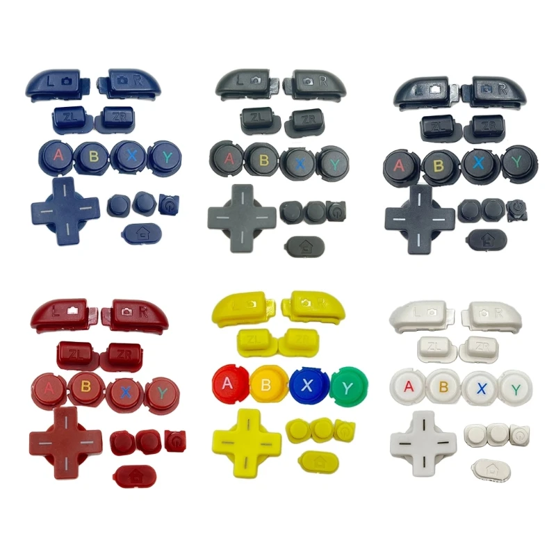 

A B X Y L D PAD Power Button Set for New 3DSXL 3DSLL Host Full