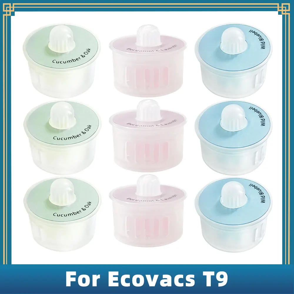 Duftkapseln (3 Stück) für Ecovacs Deebot T9, T9 , T9 MAX, T9 Duftkapseln (3 Stück) für Ecovacs Deebot T9, T9 , T9 MAX, T9