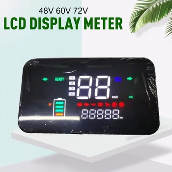 48V 60V 72V LCD Display Meter Control Panel For E Bike Electric Scooter Motor T1 Meter Electric Bicycle Accessories