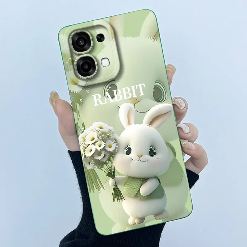 Cute Panda & Sweet Cats Silicone Soft Protective Case - Stylish & Durable Cover