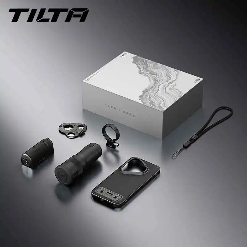 화웨이 푸라 90 프로/프로 맥스용 TILTA 텔레포토 핸드헬드 키트 디자인 (포커스 핸들 그립 포함) 3.33배 텔레컨버터 렌즈 TKL-H80
