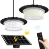 1pcs Portable Solar Pendant Light Indoor Outdoor 360°Glow 244LED Waterproof Solar Light for Shed Camping Gazebo With 5 Modes 1