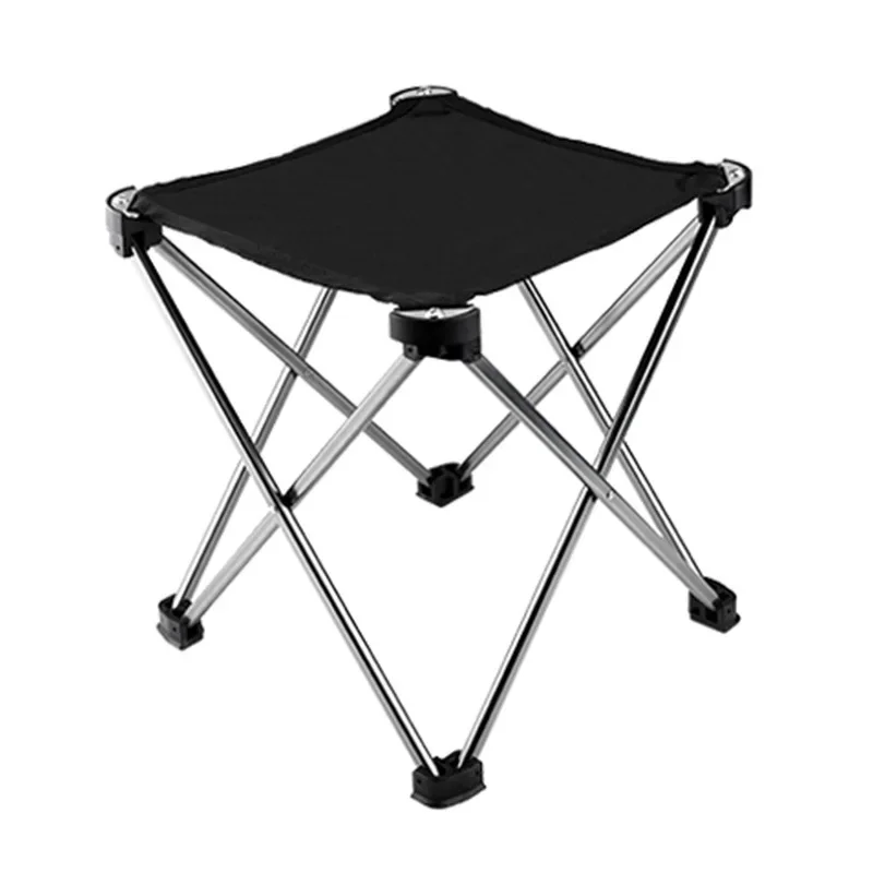 

Outdoor Folding Stool Portable Travel Seat Maximum Weight of 150KG Camping Stool Mini Storage Fishing Chair Portable Chair