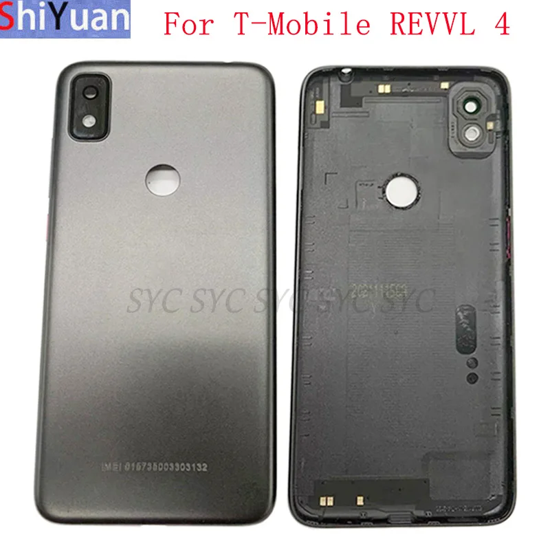 

Battery Cover Rear Back Door Housing Case For T-Mobile REVVL 4 5007Z 5007W Back Cover with Camera Lens Logo Replacement Parts