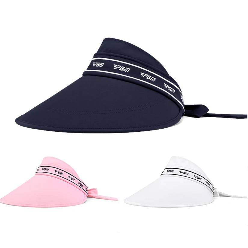 Dam Golf No Top Caps Solskydd Solskydd Stor brätte UV-skydd Dam Solhatt Strandkeps För Camping Jogging Löpning_voghion.com