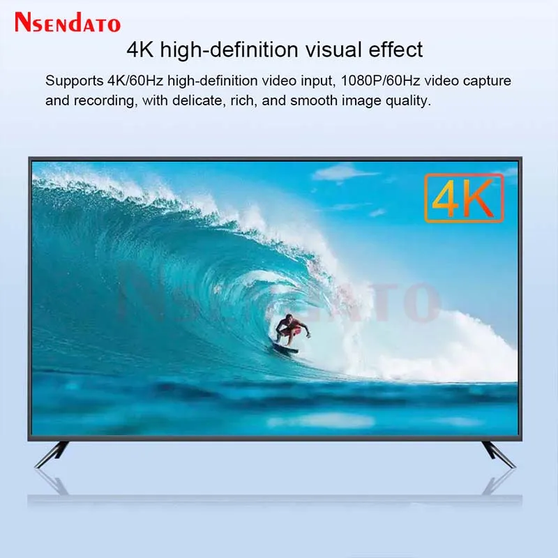 USB C Desktop Screen video Capture Card Mini Meeting Game Courseware Video Recorder Device StandAlone DP Screen Capture Card Box