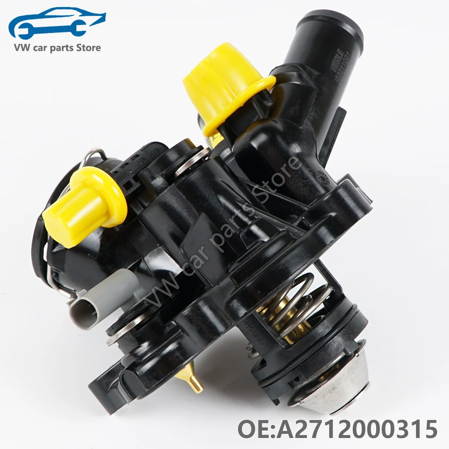 A2712000315 1PCS NEW Thermostat Housing Water Coolant Flange For Mercedes Benz C250 SLK250 2712000315 2712000215 2712000115
