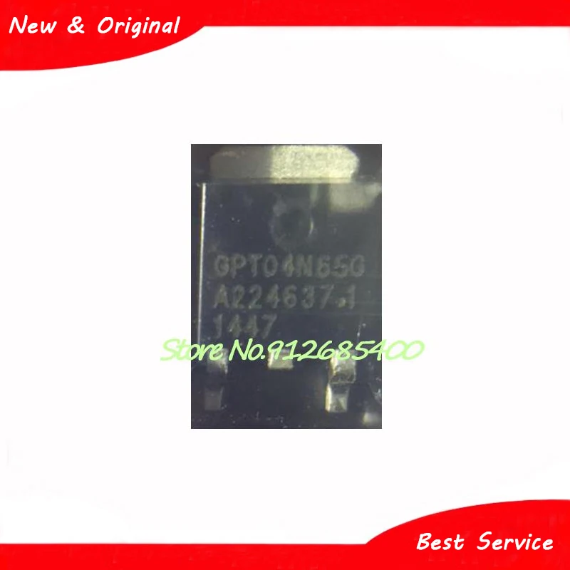 

10 Pcs/Lot GPT04N65GN252TR TO252 New and Original In Stock