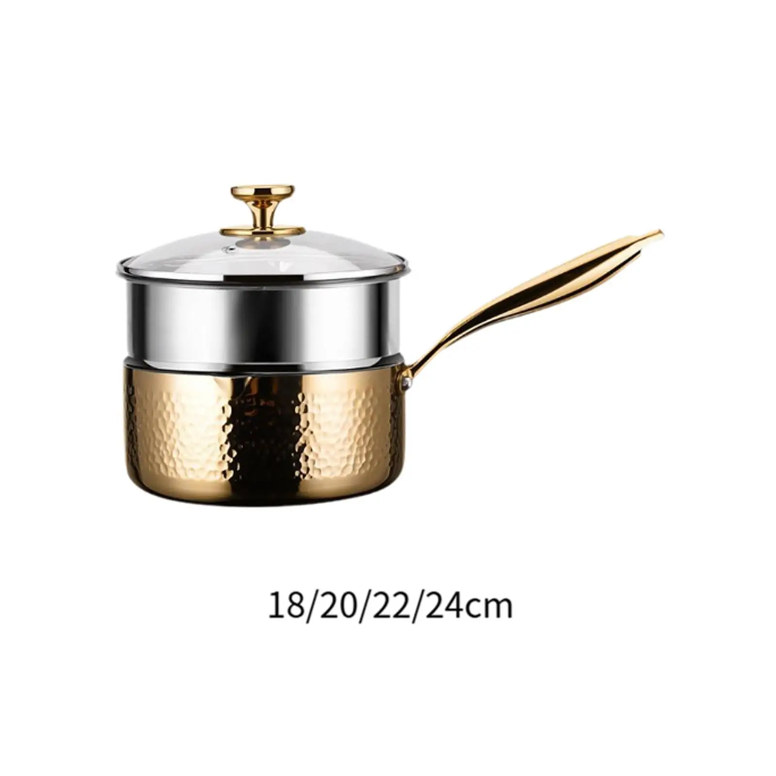 Saucepan with Lid Pasta Cookware Ergonomic Handle Deep Frying Pot Milk Soup Pan Saucepan with Lid Pasta Cookware Ergonomic Handle Deep Frying Pot Milk Soup Pan