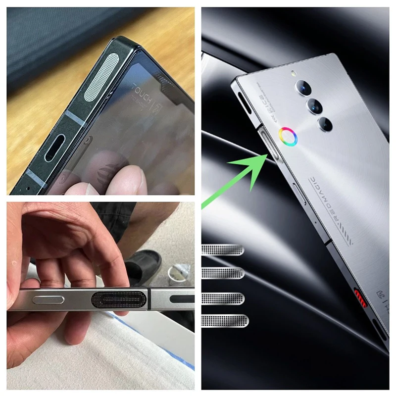 Dustproof Metal Mesh Stickers for Phone Earpiece Speaker Protection