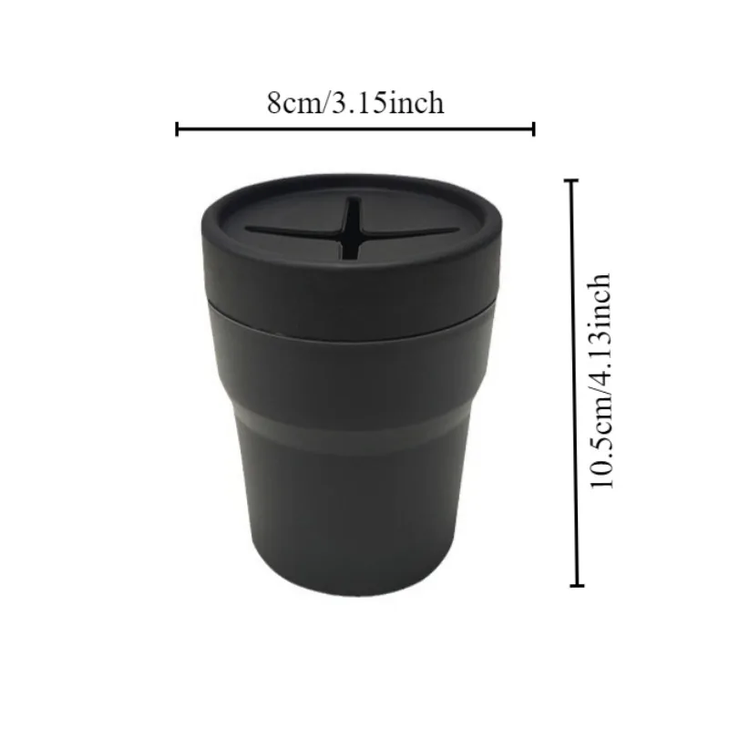Car Trash Can with Lid,Mini Auto Garbage Can Leakproof Vehicle thumbnail 7