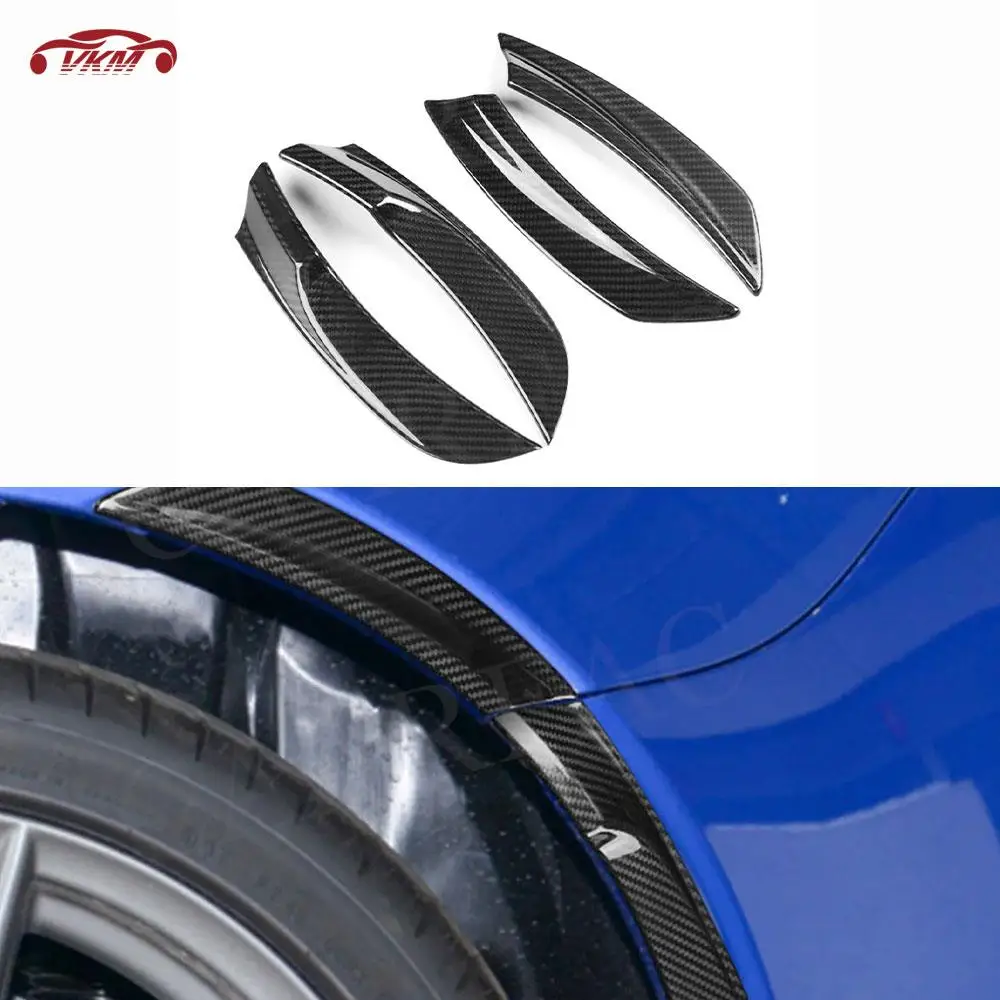 

For Toyota GR86 Subaru BRZ 2021+ Car Wheel Eyebrow Lip Fender Carbon Fiber Car Mudguard Trim Bodykits FRP Car Accessories