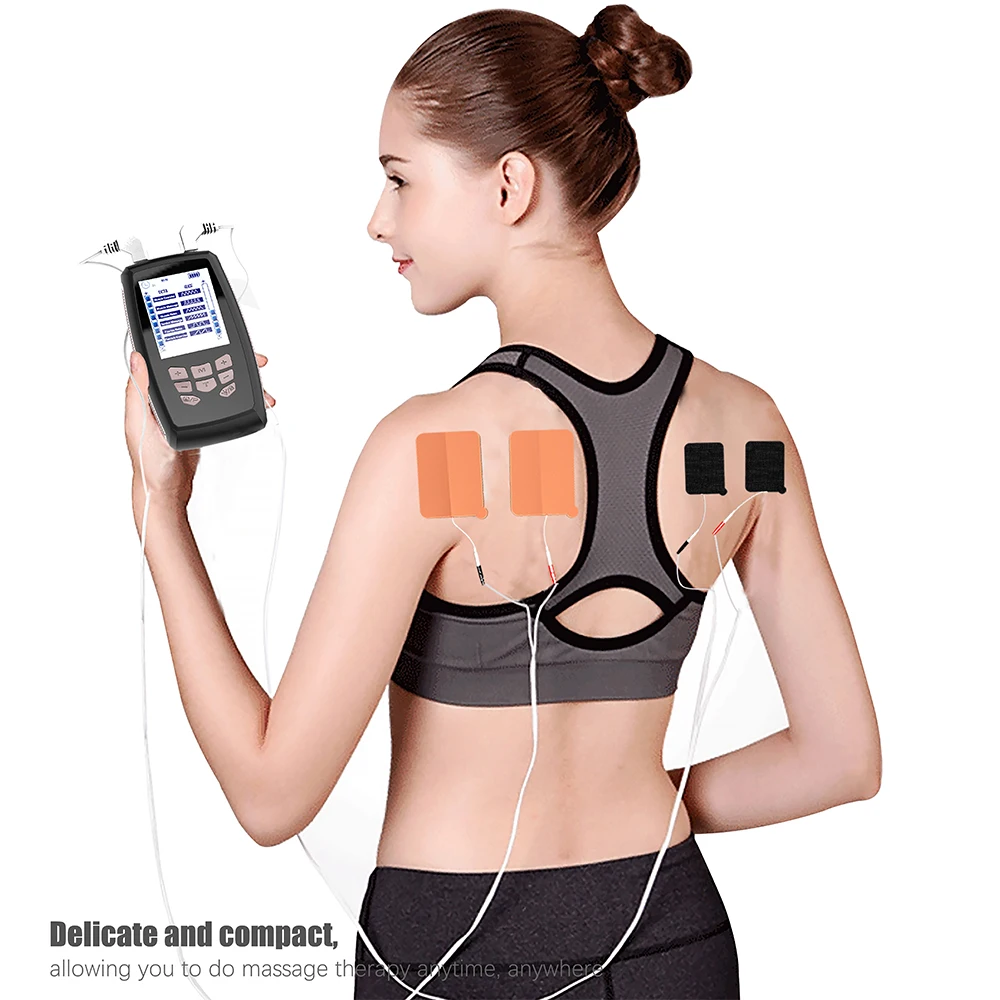 Tens Unit Muscle Stimulator EMS 12 Massage Modes Full Body Back