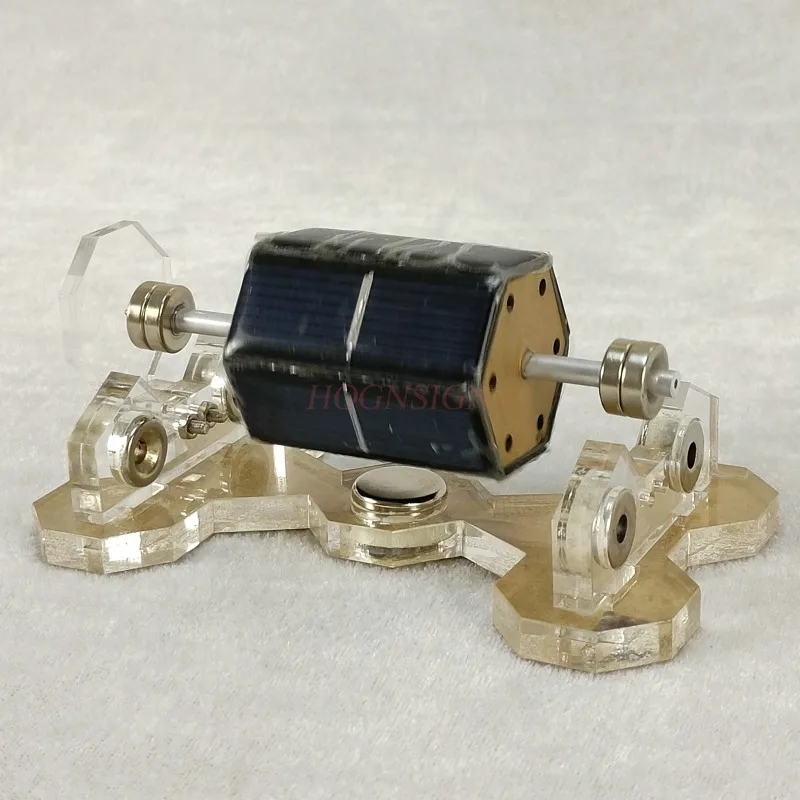 자기 부상 태양광 모터 학교 물리학 창의적인 자기 부상 장식품 학생 과학 선물