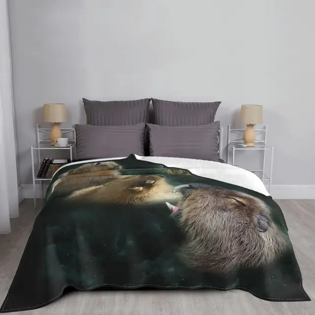 Capybara 담요: 편안함과 스타일에 흠뻑 빠져보세요